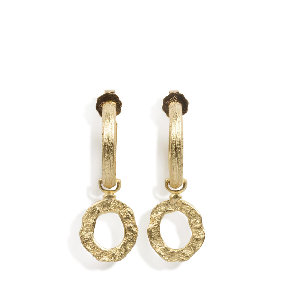 18k Gold Pendant for Bark Earrings
